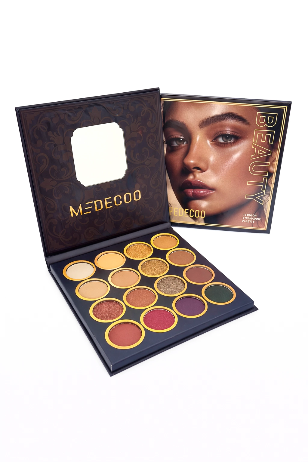 Sombra de ojos 16 colores Medecoo Beauty